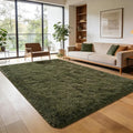 Andecor Soft Fluffy Bedroom Rugs, 4 x 6 Feet Indoor Shaggy Plush Area Rug by Andecor