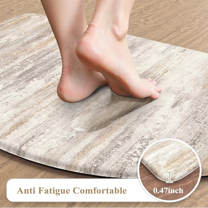 KIMODE Anti Fatigue Mats for Kitchen Floor, Comfort Standing Mats, Abstract - Image 3