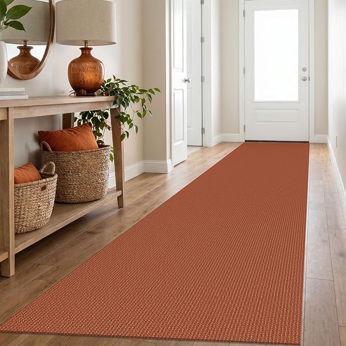 IOHOUZE Washable Exrea Long Hallway Runner Rug 3x16 Non Slip Rubber Backed by iOhouze