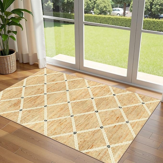 Woven-Look 3x5 Entryway Rug by Othilic