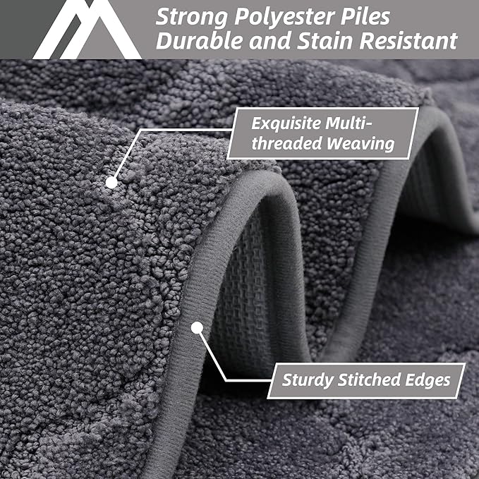 COSY HOMEER Kitchen Rugs Washable Non Slip Kitchen Mats - Image 3