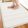 OLANLY Memory Foam Bath Mat 32x20, Super Soft Absorbent Bathroom Rugs, Quick Dry by OLANLY