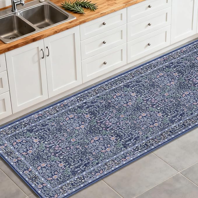 Washable 2'6" x 8' Runners for Hallways, Non Slip Long Floor Runner for Kitchen - Image 4