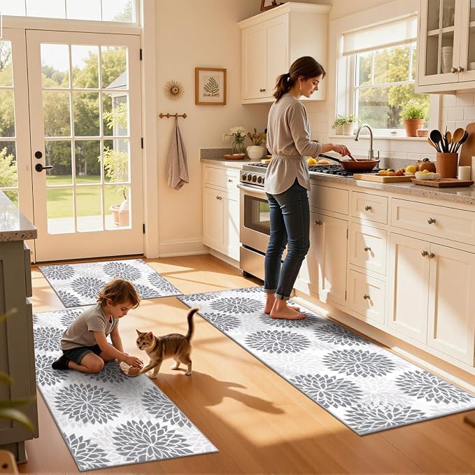 Ileading Boho Kitchen Rugs Sets 3 Piece - Image 8