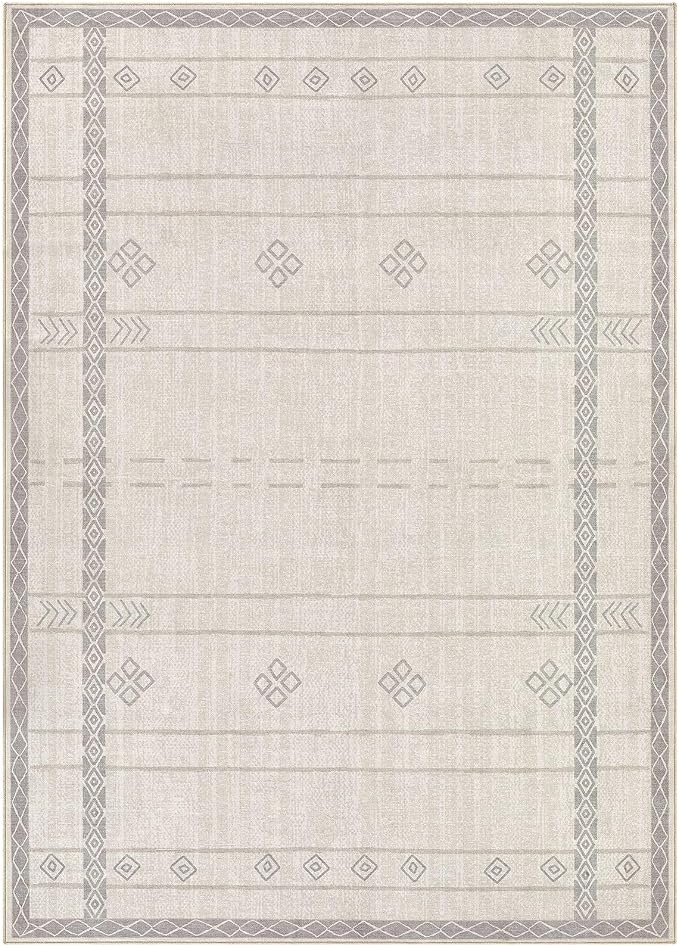 cotiled 5x7 Area Rugs Living Room Rug: Washable Boho Rugs - Image 7