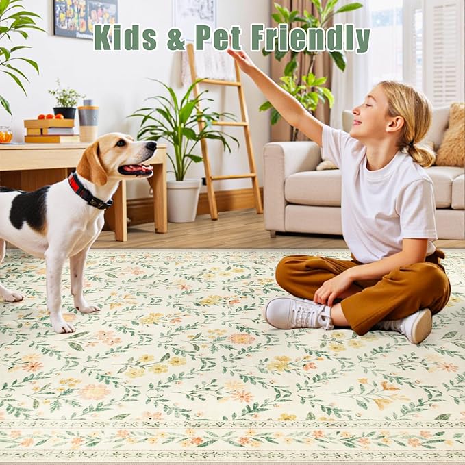 Runner Rug for Entryway: 2.6x10 Kitchen Rugs Non Slip Washable Ultra-Thin Soft - Image 7