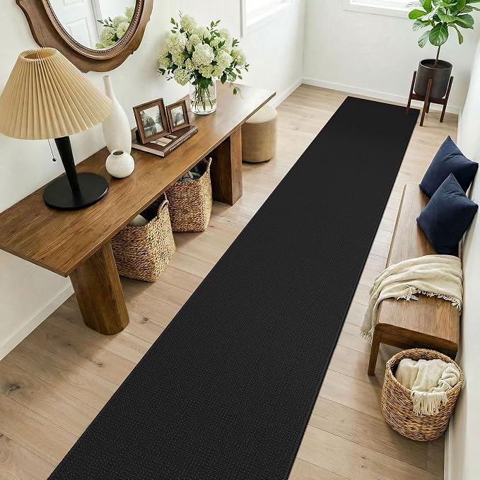 KOZYFLY Black 2x14 Runners Rugs - Image 2