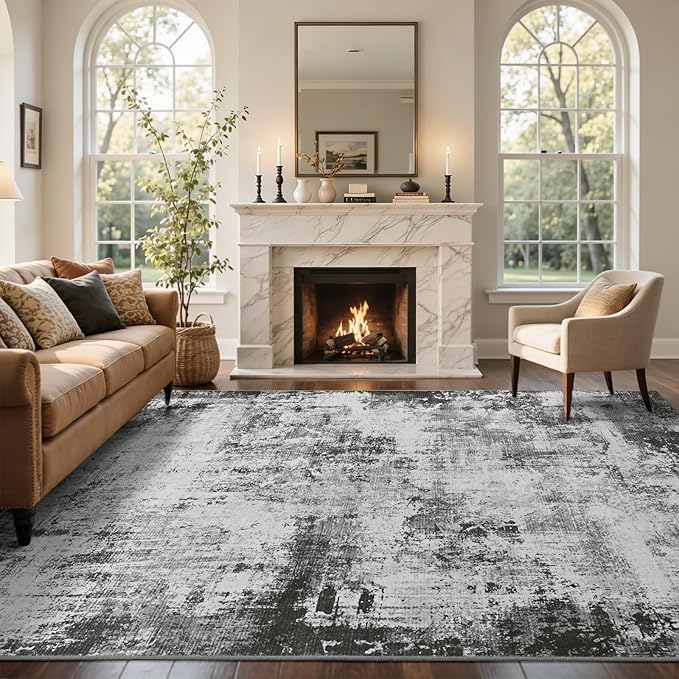 6x9 Ft Large Area Rugs for Living Room, Soft Non-Slip Washable Rugs Modern - Image 3