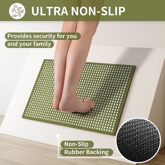 YDKGL Long Kitchen Runner Rugs Kitchen Mat Non Slip Washable, Super Absorbent - Image 3