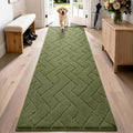 PURRUGS Dirt Trapping Door Mat 24" x 84", Non-Slip Machine Washable Entry Rug by PURRUGS