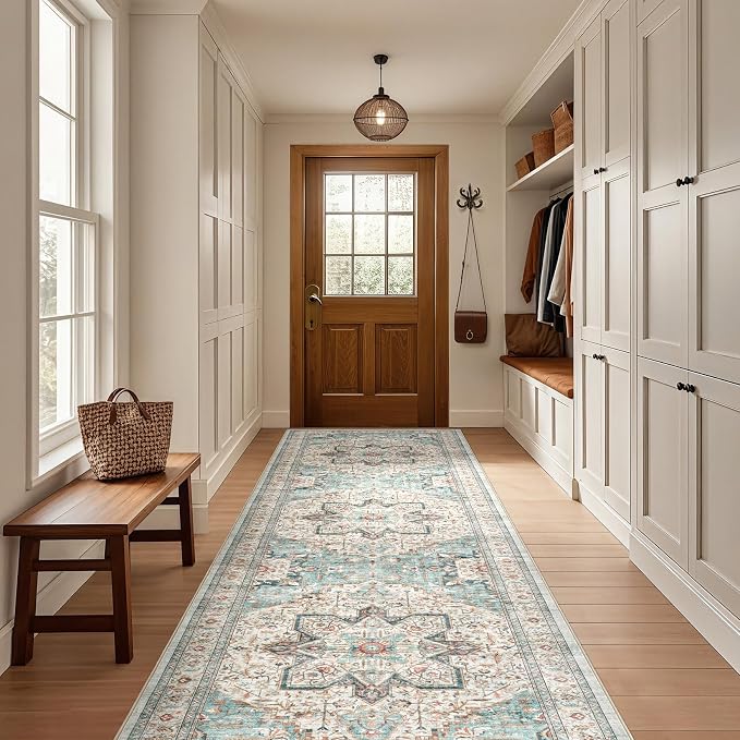 Tortania Area Rug 2x6 Runner Rugs - Image 5