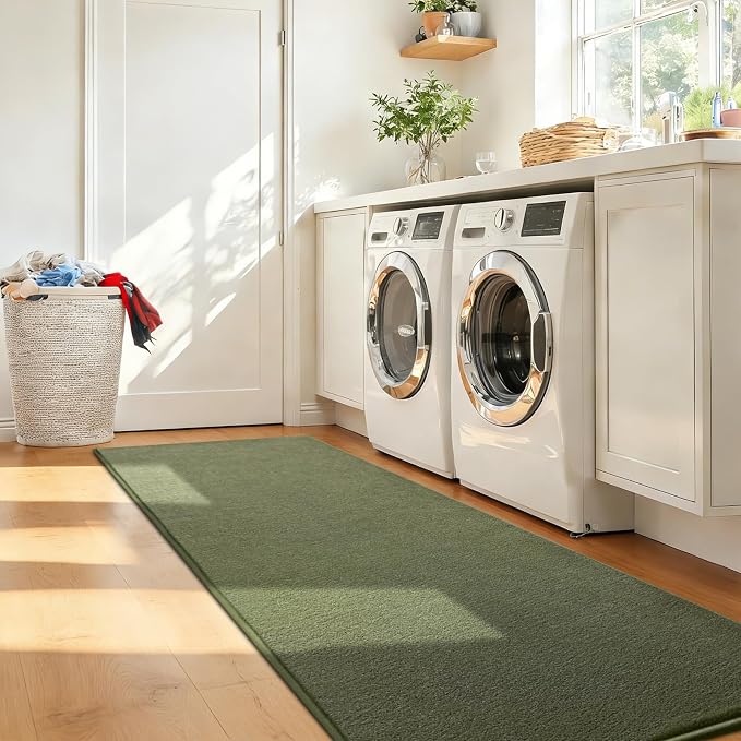 ISEAU 2x6 Runner Rug for Hallway, Soft Memory Foam Carpet - Image 8