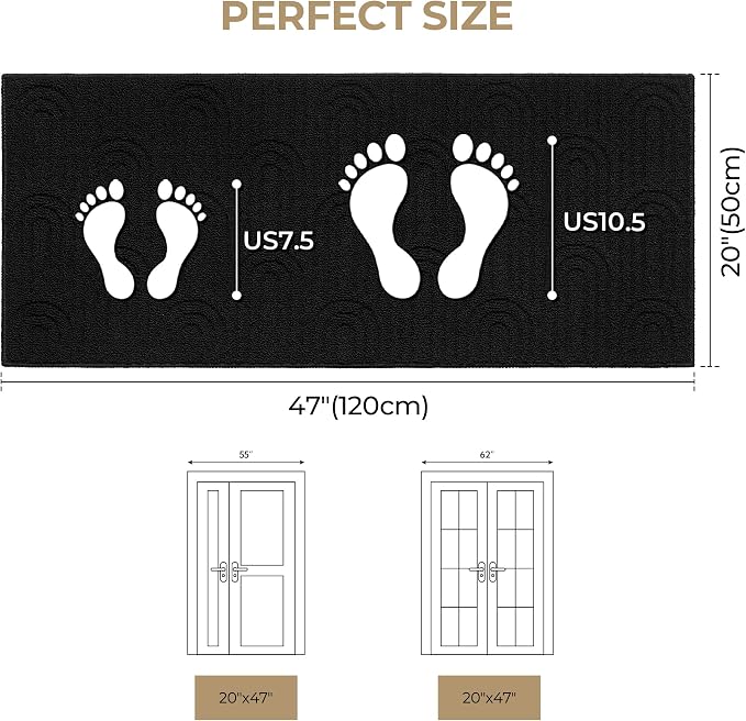GRANNY SAYS Door Mat Indoor Entrance Non-Slip, Welcome Mats Front Door Mat - Image 2