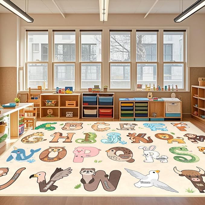 ABC Kids Rugs for Playroom - Image 5