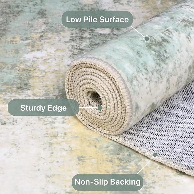 BEIMO Runner Rug for Hallway Kitchen, 3x7 Machine Washable Runners Rug for - Image 7