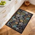 GarveeHome Jungle Rug 2x3 Animal Print Rugs Non Slip Washable Front Door Rug by GarveeHome