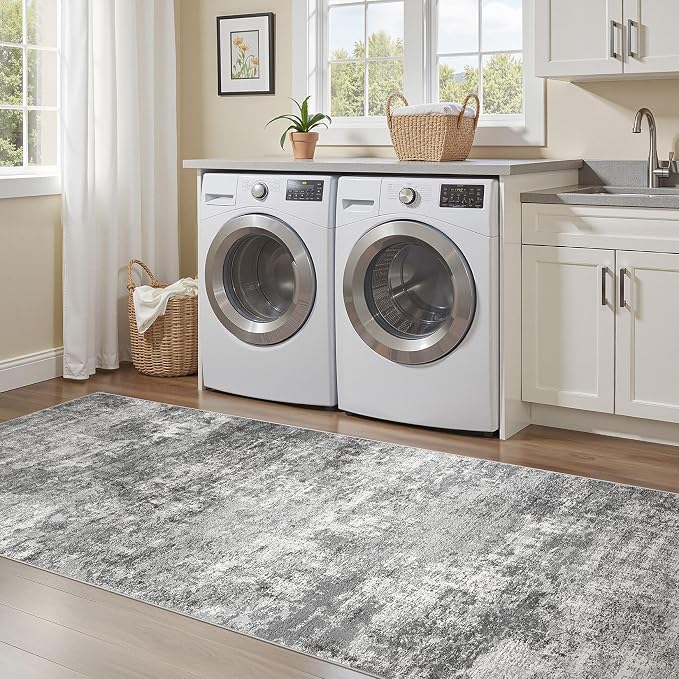 DMOYEST 3x12 Washable Runner Rug, Non Slip Low Pile Carpet Runner - Image 7