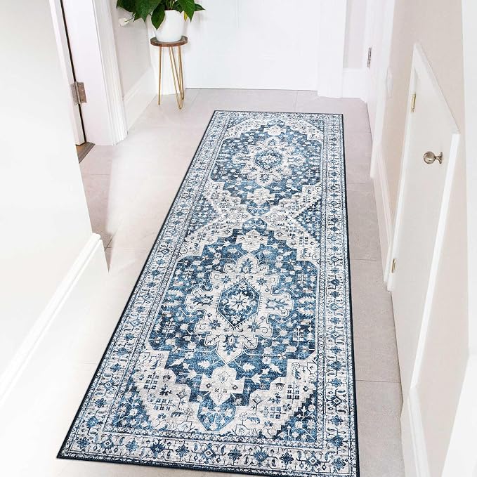 Moynesa Ultra-Thin Washable Runner Rug - Image 3