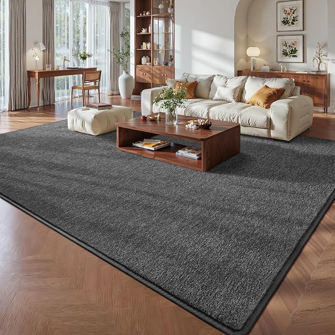 Pettop 4x6 Black Grey Area Rugs - Image 2