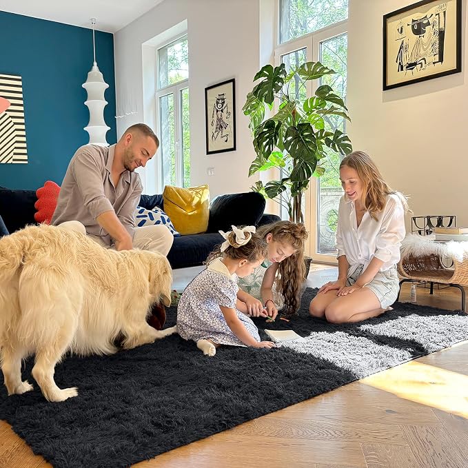 OLANLY 7x8 Machine Washable Large Area Rugs - Image 7