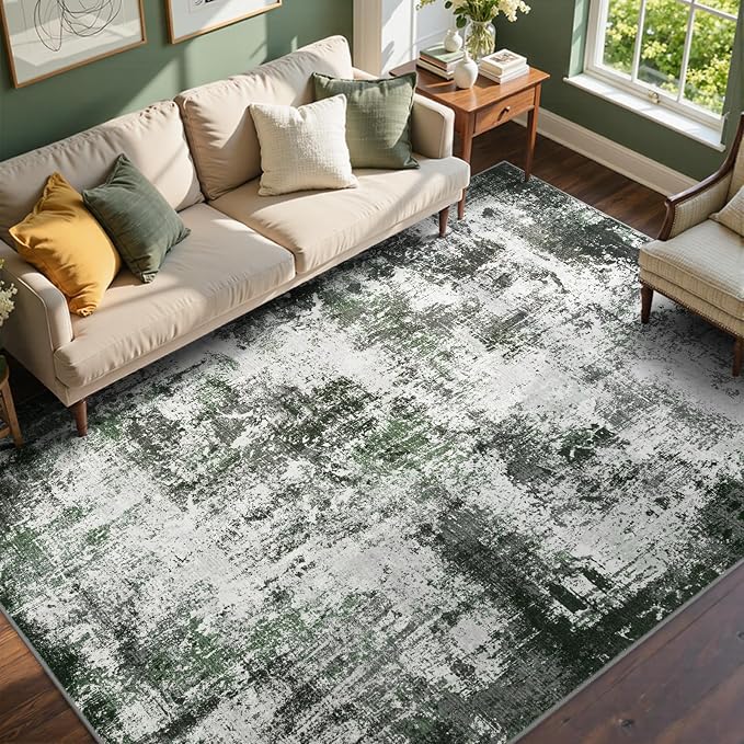 8x10 Ft Large Area Rugs for Living Room, Soft Non-Slip Washable Rugs Modern - Image 3
