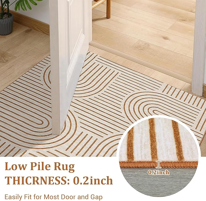 ROYHOME Washable Rug 4x6 Area Rugs - Image 6