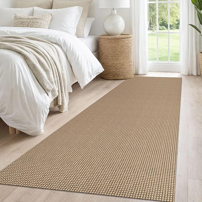 IOHOUZE Washable Runner Rug 2.6x8 Non Slip Rubber Backed Wide Hallway Runner - Image 8