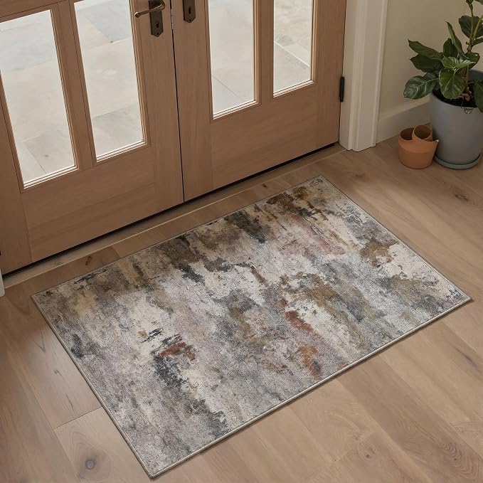 BEIMO 2X3 Rugs for Entryway Entrance Kitchen Bathroom, Machine Washable Modern by BEIMO