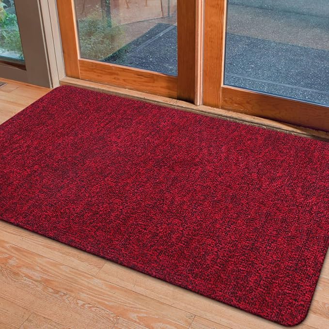 Front Door Mat Indoor and Outdoor, Non-Slip Low Profile Doormat 60"x35" by Neiza