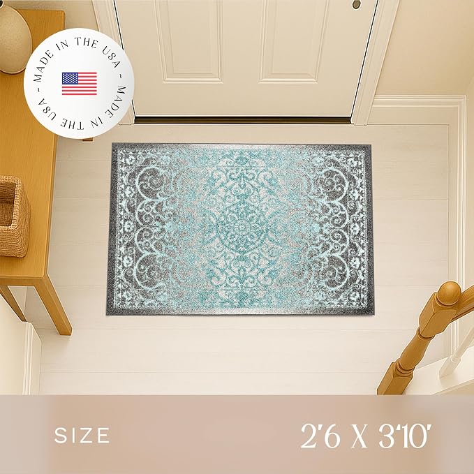 Maples Rugs Pelham Vintage Medallion Area Rugs - Image 3