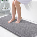 OLANLY Large Bathroom Rugs 50x30, Extra Soft Absorbent Chenille Bath Rugs by OLANLY