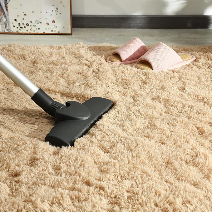 Andecor Soft Fluffy Bedroom Rugs, 5 x 8 Feet Indoor Shaggy Plush Area Rug - Image 4