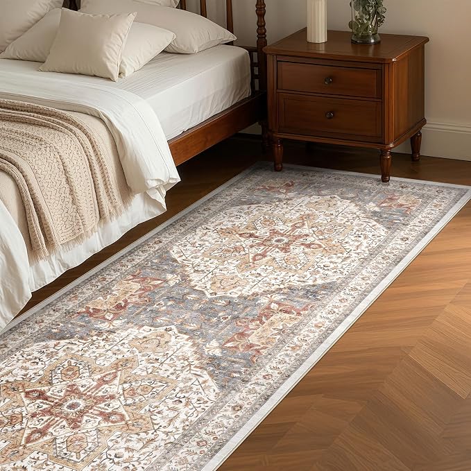 Tortania Area Rug 3x10 Runner Rugs - Image 2