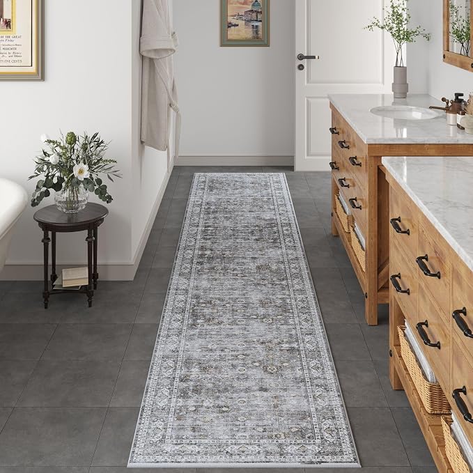 Rugcomf Long Hallway Runner Rug 2'7"x14' - Image 2