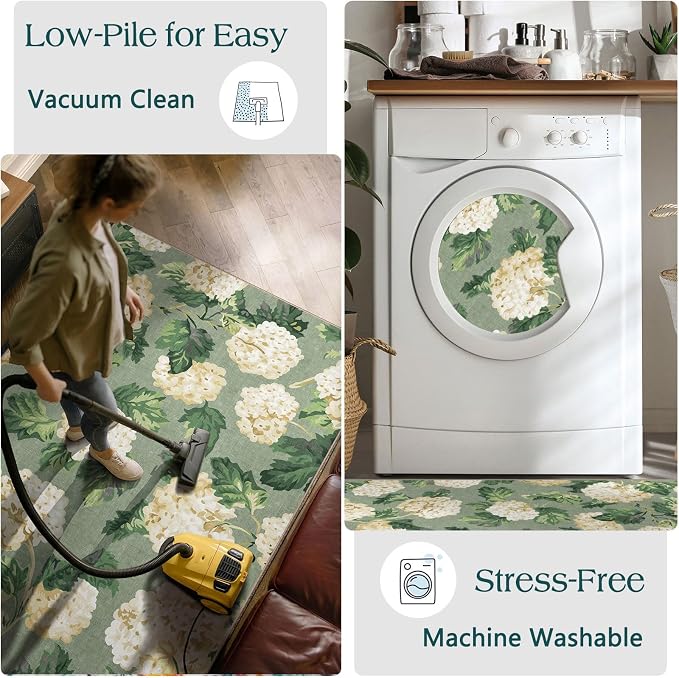 3x5 Floral Entry Rug - Image 6