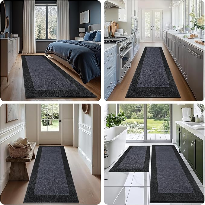 Washable Area Rug 36" x 36", Non Slip Kitchen Rug - Image 6