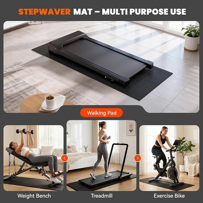 Stepwaver Walking Pad Mat for Carpet, Treamill Mat for Hardwood Floors - Image 8