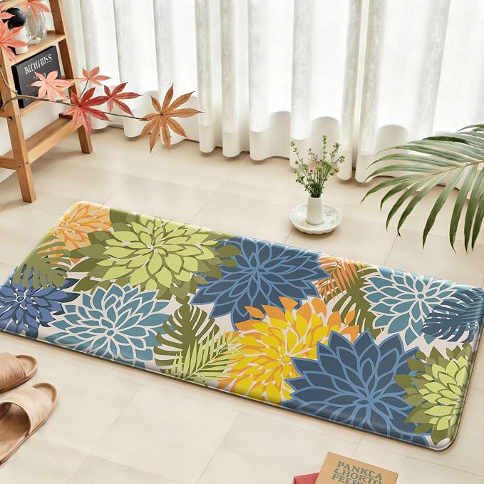 Arenarug Kitchen Mats for Floor 2PCS Cushioned Anti Fatigue Kitchen Mats - Image 3