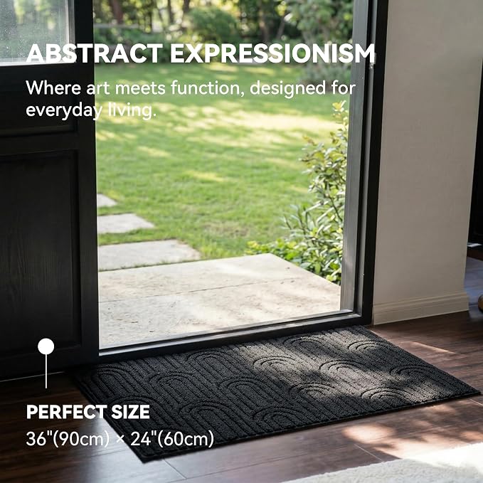 GRANNY SAYS Indoor Door Mats for Entryway, Non-Slip Front Door Mats, Outdoor - Image 3
