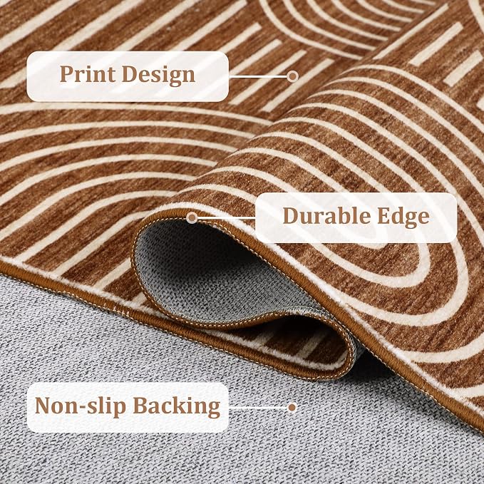 ROYHOME Washable Rug 3x5 Area Rugs - Image 8