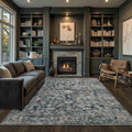 Rugxara 5x7 Area Rugs for Living Room Bedroom, Vintage Retro Boho Rug, Non Slip by Rugxara