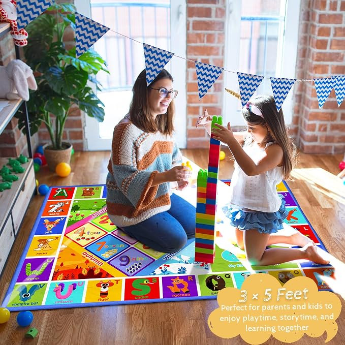 3x5 Small Kids Classroom & Playroom Rug - Image 8