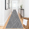 Kitchen Rugs Ultra Non-Slip 2.6x12 Washable Runner Rug Modern Tear and Stain by TTelephant