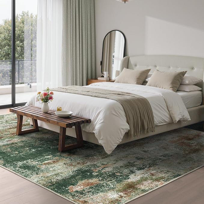 BEIMO Area Rugs 5x7 for Living Room Bedroom, Modern Abstract Machine Washable - Image 4