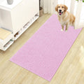 OLANLY Dog Door Mat for Muddy Paws 44x24, Ultra Absorbent Chenille Mud Doormat by OLANLY