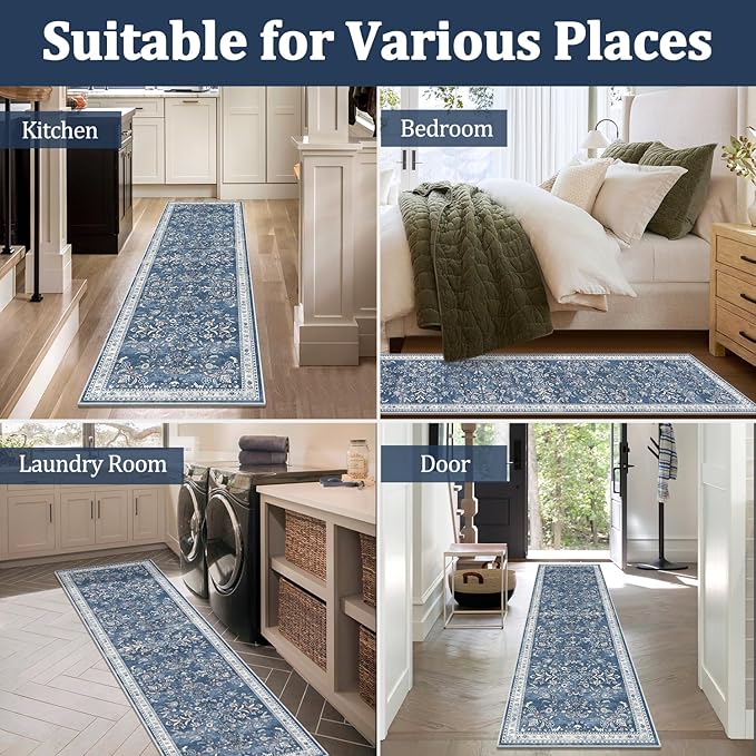 Yamaziot Washable Area Rug 3x5 – Small Non Slip Boho Area Rug - Image 6