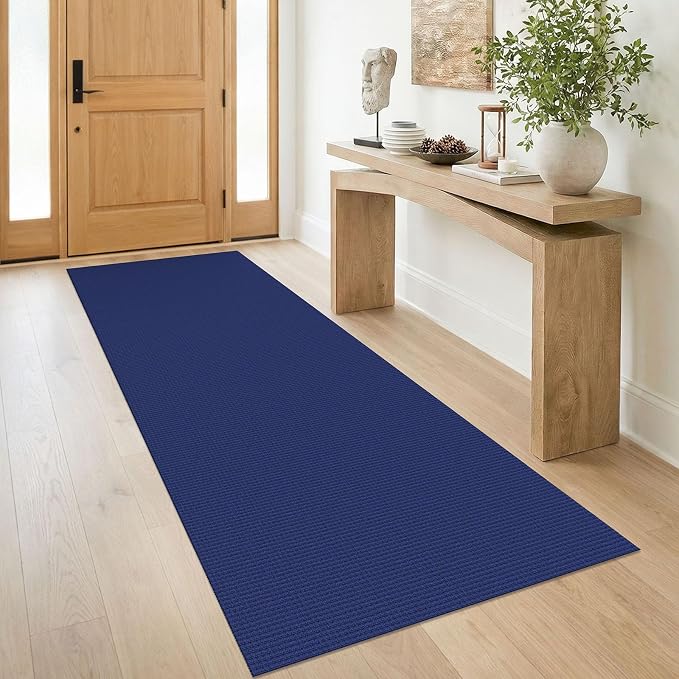 IOHOUZE Washable Runner Rug 3x8 Non Slip Rubber Backed Wide Hallway Runner by iOhouze