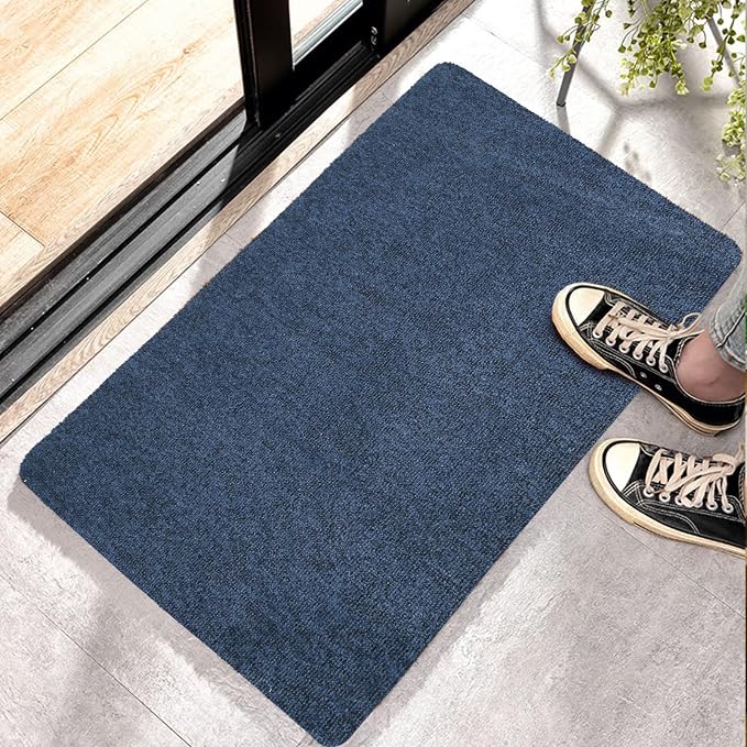Front Door Mat Indoor Outdoor Entrance, Absorbent Door Mats and Muddy Doormats by Neiza
