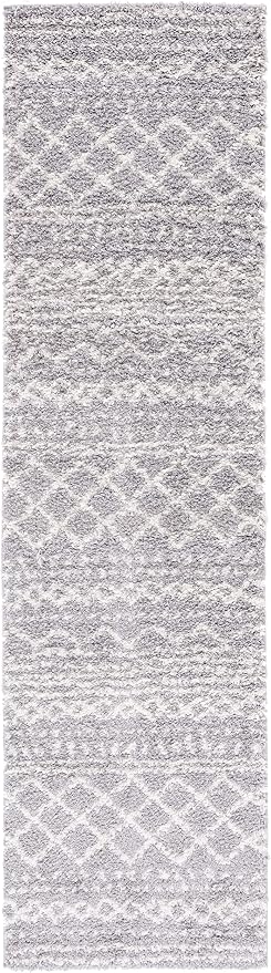 SAFAVIEH Arizona Shag Collection Runner Rug - Image 2