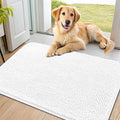 Smiry Dog Door Mat for Muddy Paws 36x24, Absorbent Dirt Trapper, Non-Slip by Smiry